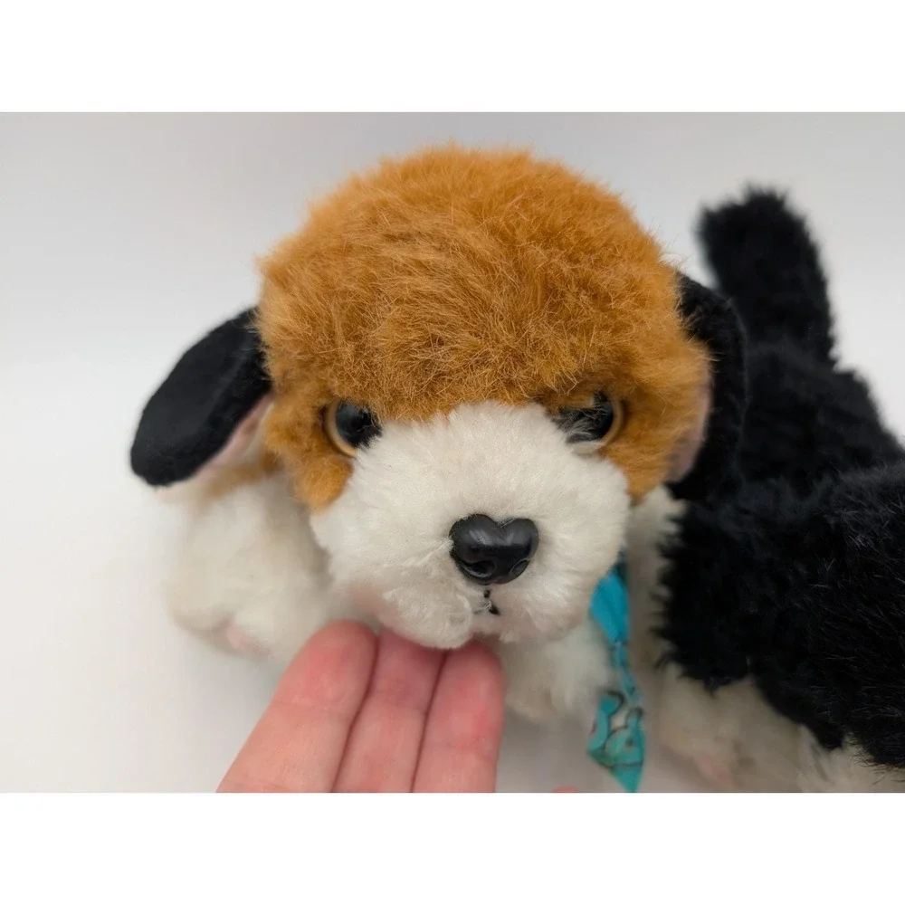 Tyco Puppy Puppy Puppies Dog Plush Lot of 2 READ Stuffed Animal‎ Toy
